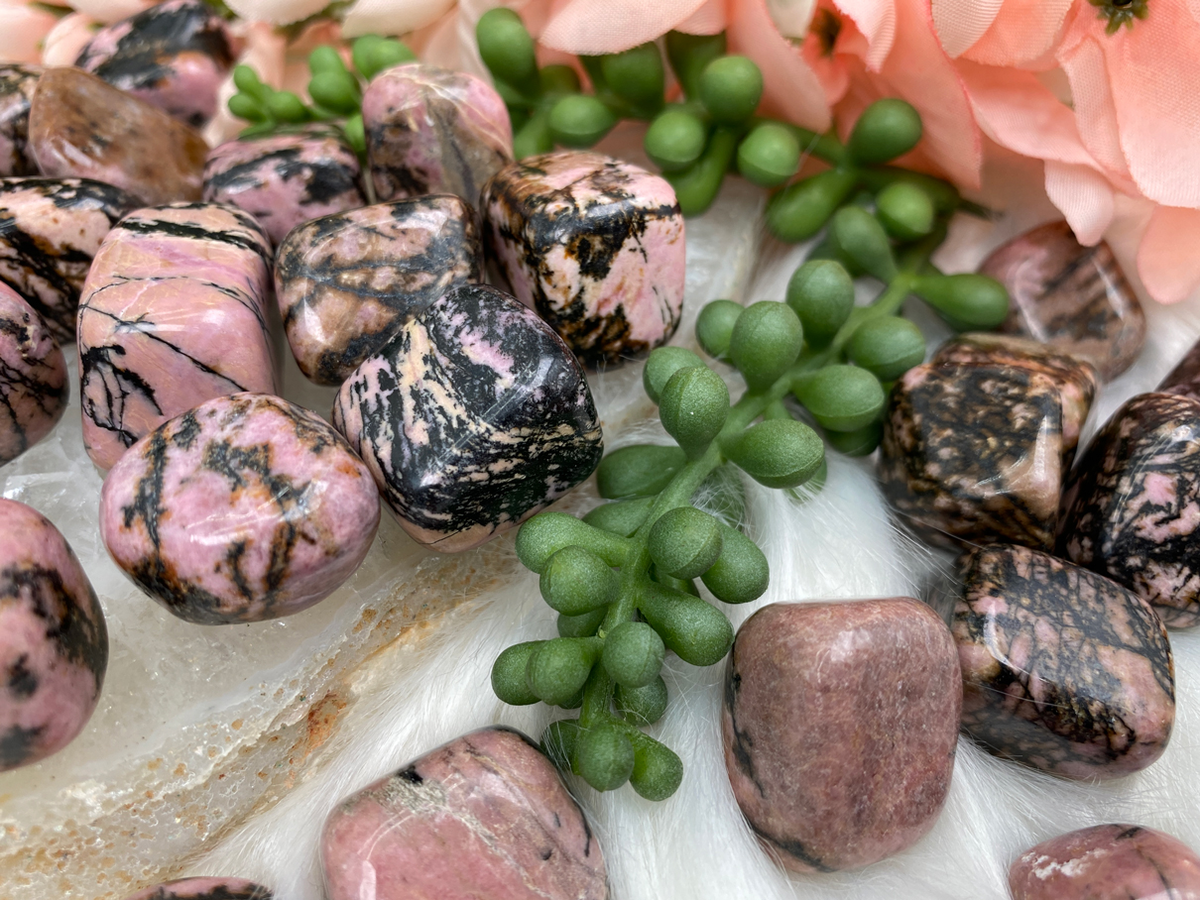 Natural Black Lace Rhodonite Stone 2/3/4mm Faceted Loose Tiny