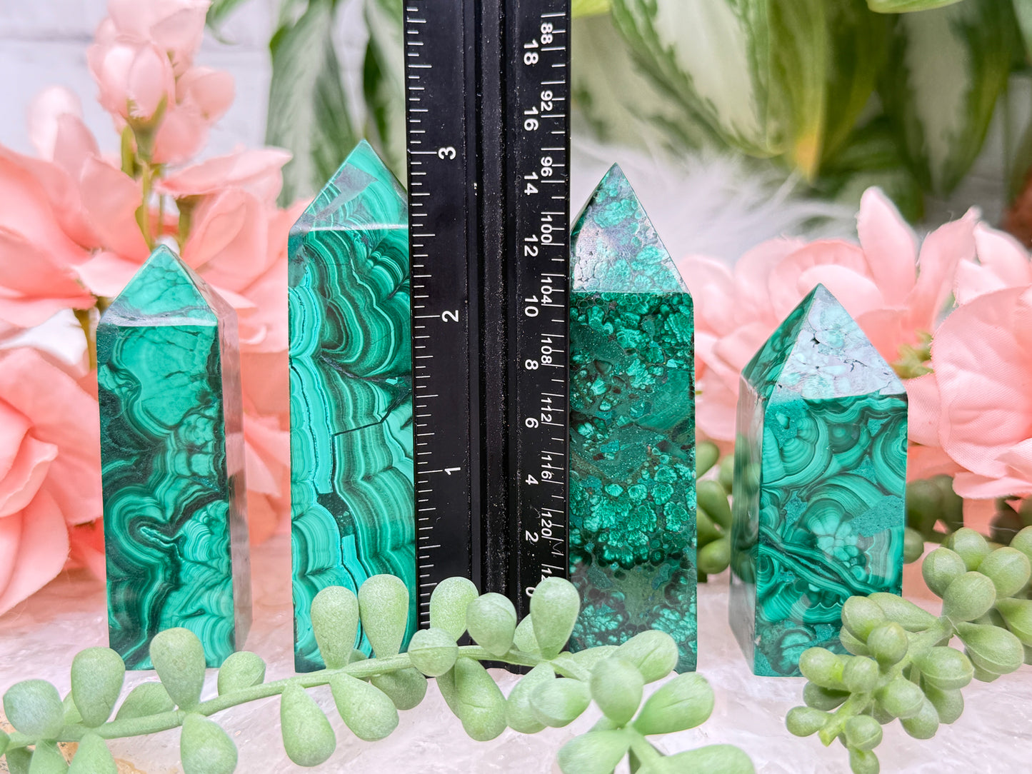 Malachite Obelisks