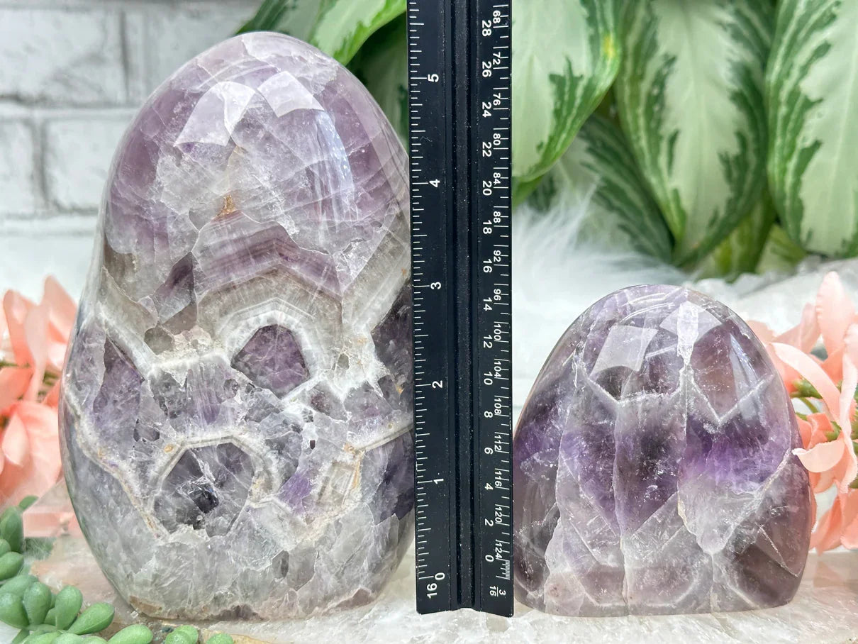 Chevron Amethyst Freeforms