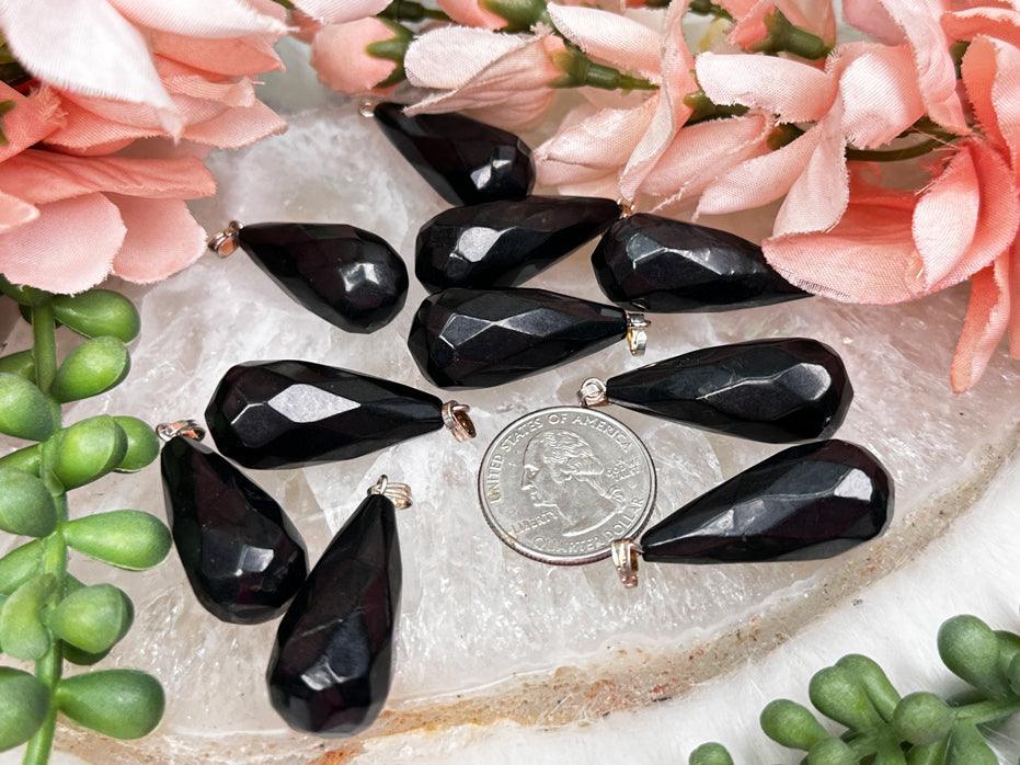 faceted-shungite-pendants