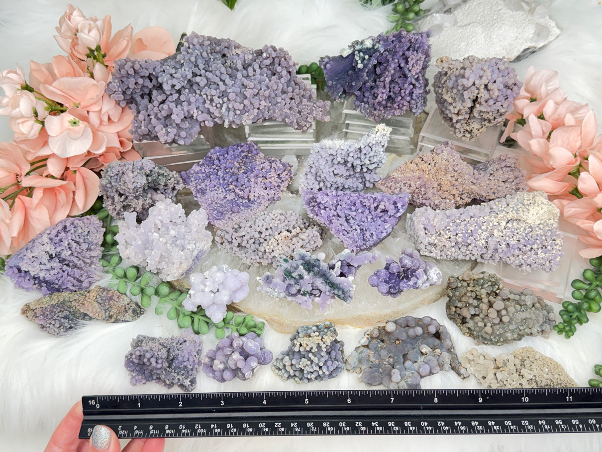 Grape Agate Crystals