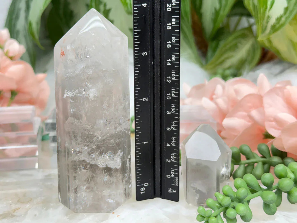 Gray Lithium Quartz Points