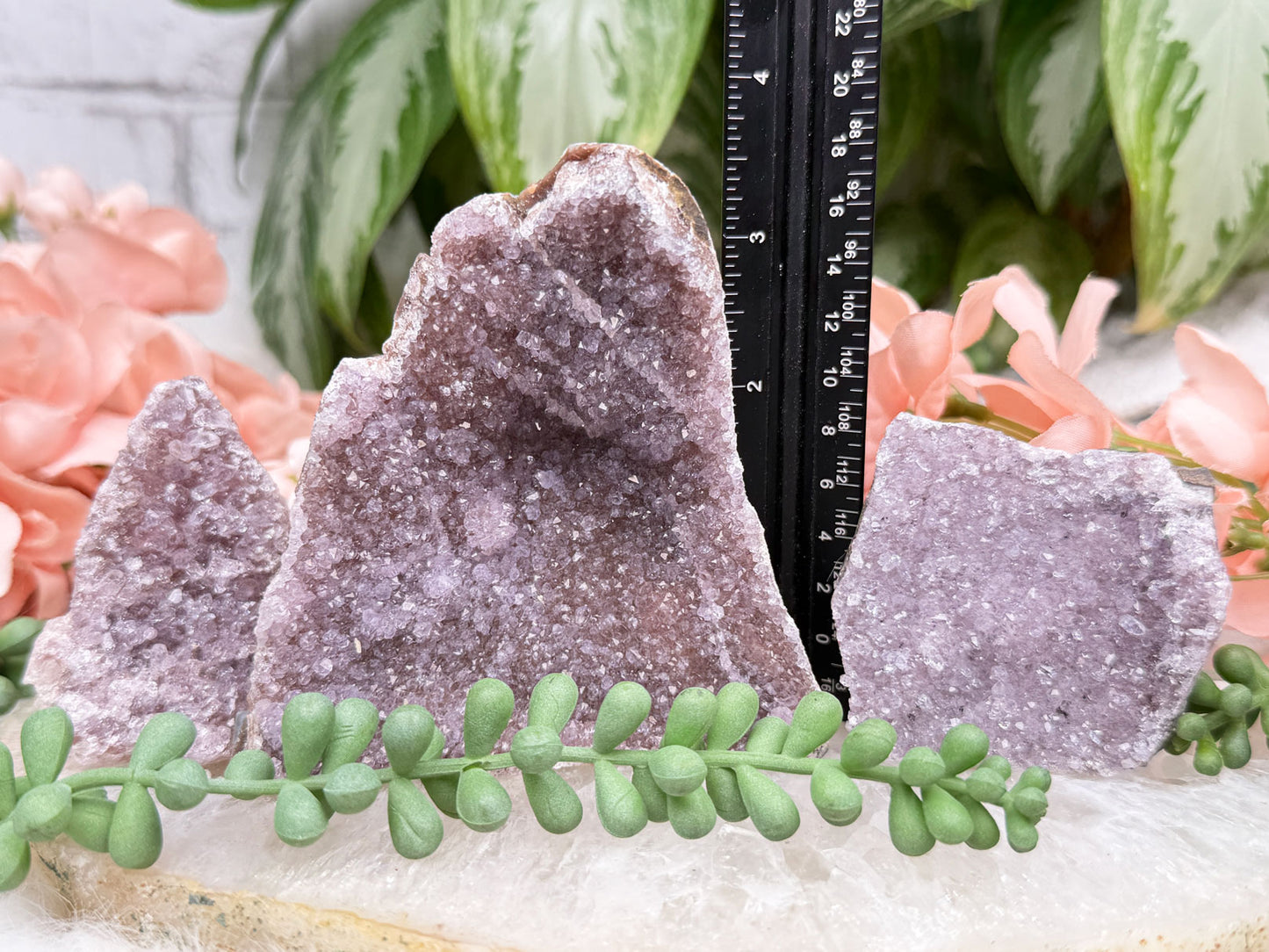 Purple & Red Amethyst Clusters