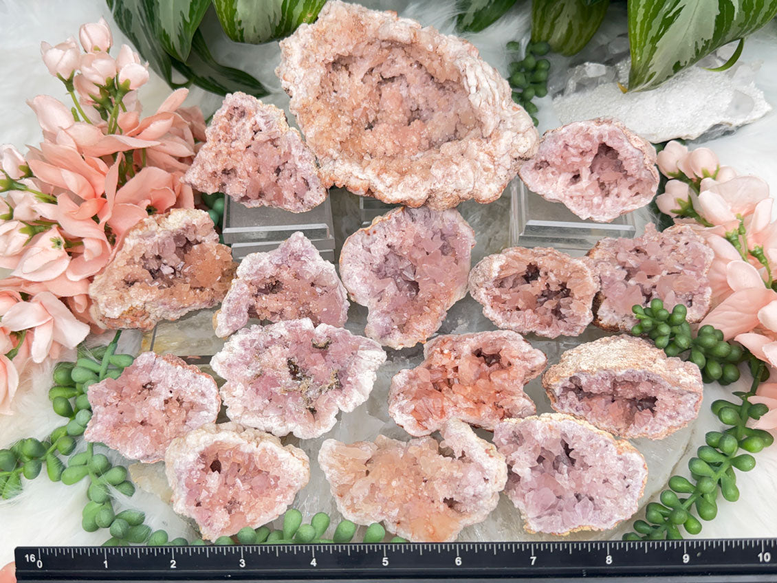 Argentina Pink Amethyst Geodes