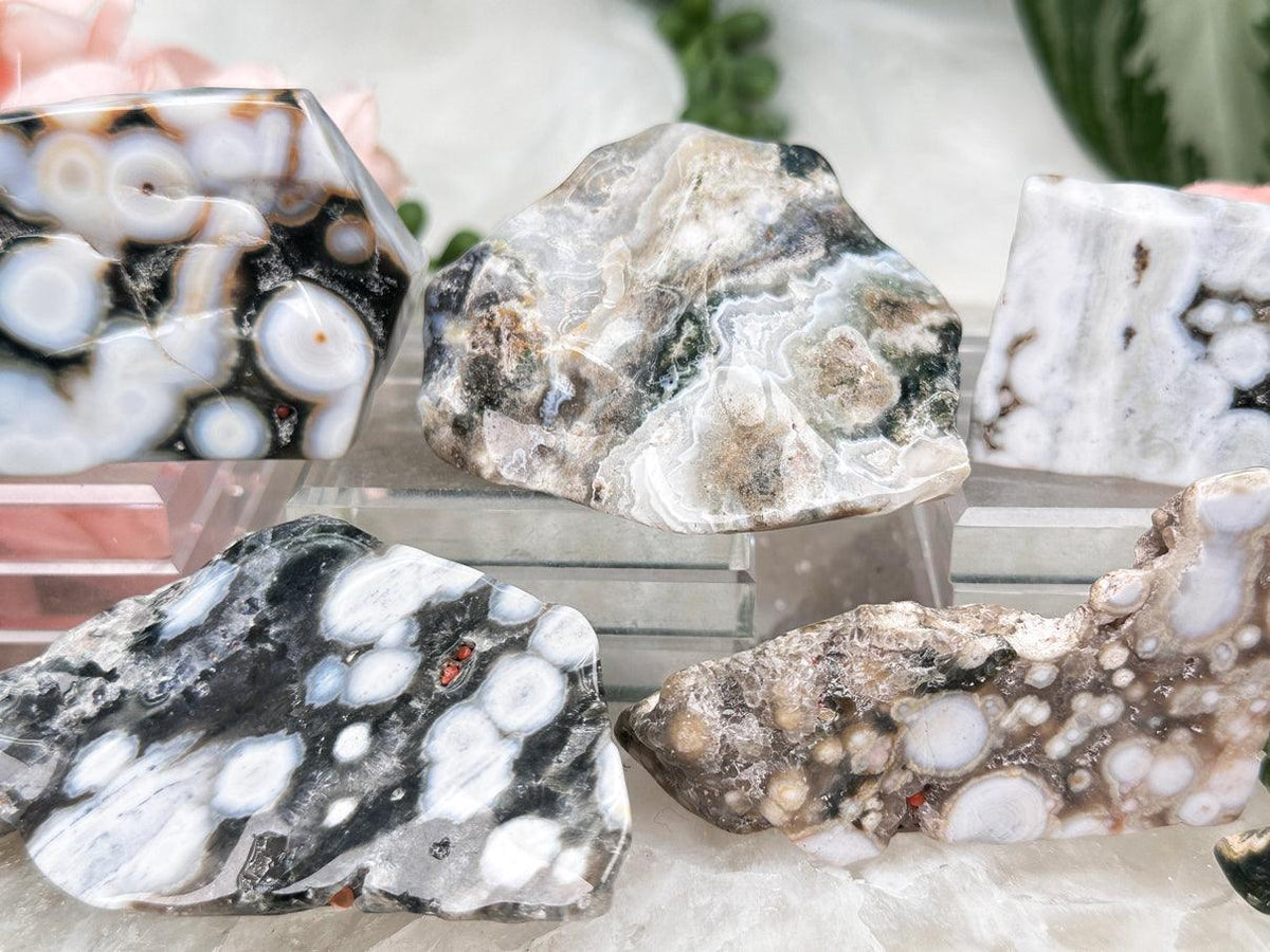 8th Vein Ocean Jasper Pieces