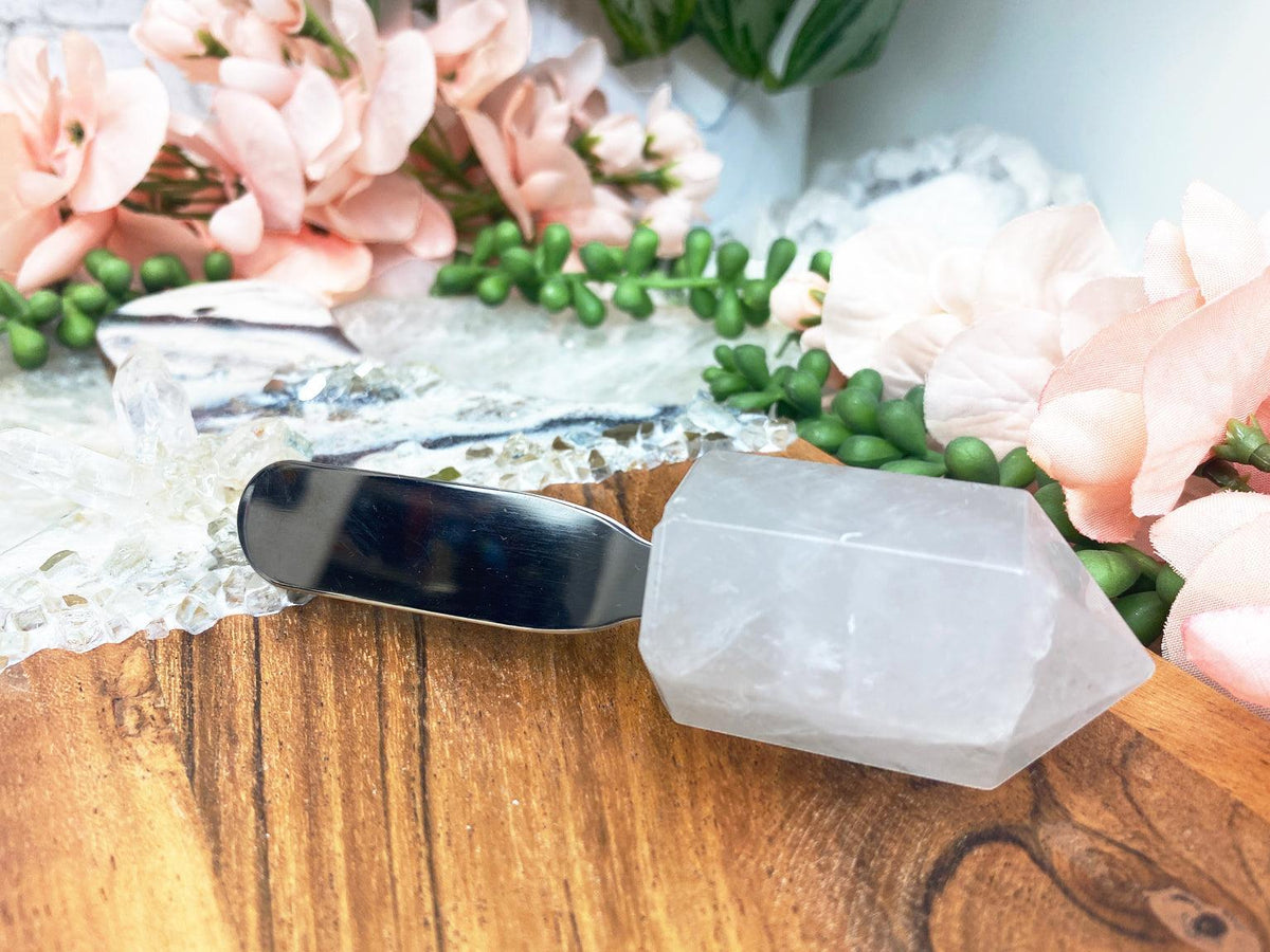 Quartz Crystal Knife White Quartz Point
