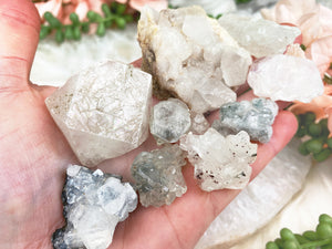 White & Gray Apophyllite