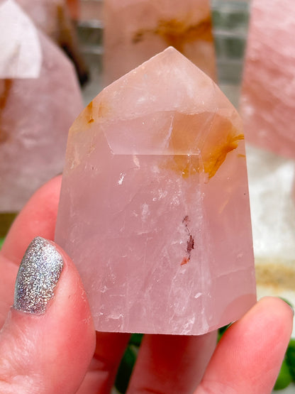 small-golden-healer-rose-quartz-point