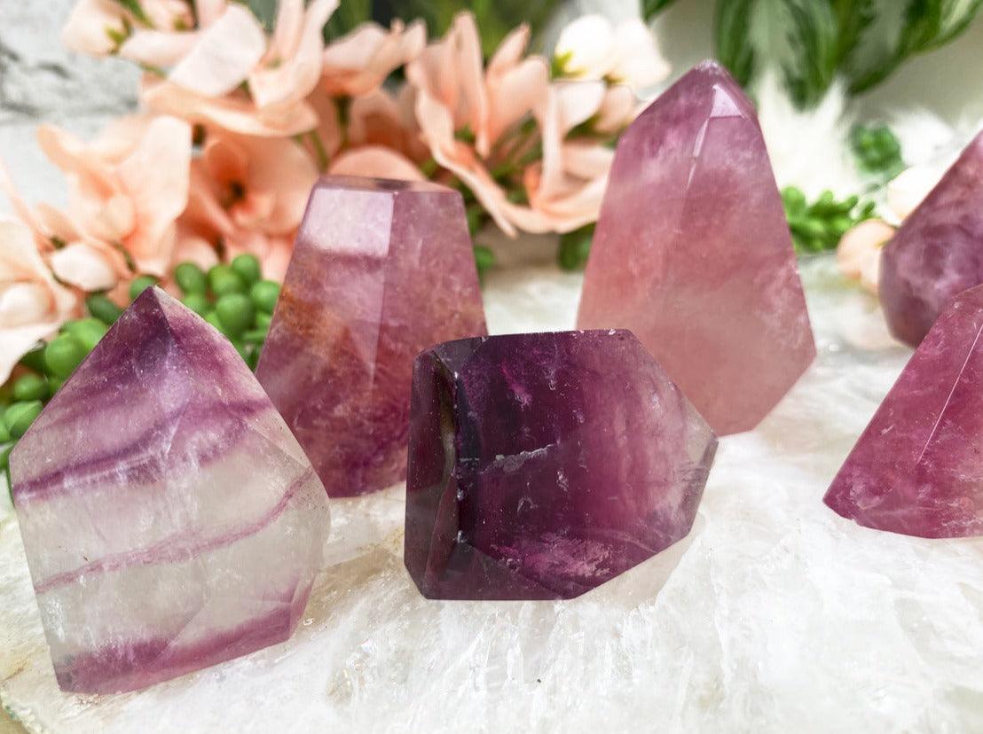 Pink Purple shops Fluorite