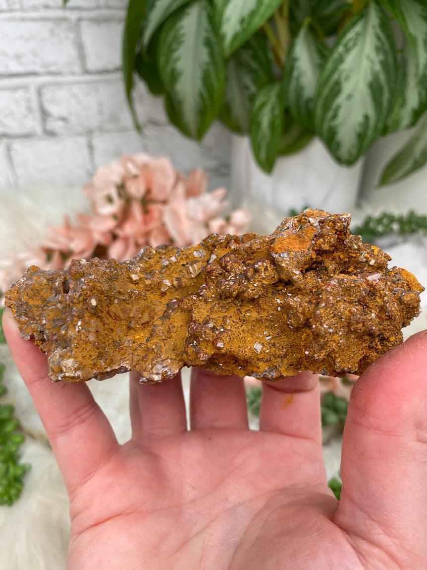 Red Calcite Crystals