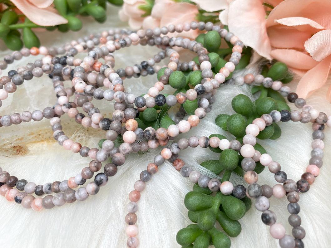 gray-pink-Zebra-jasper-bracelet