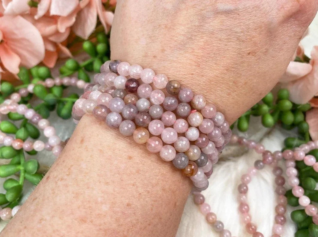 Madagascar Rose Quartz Bracelet for Sale