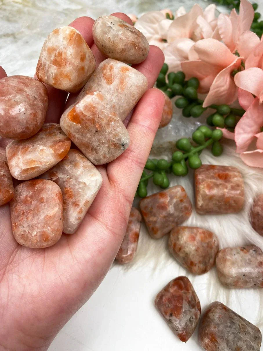 Tumbled-Orange-Sunstone-for-sale