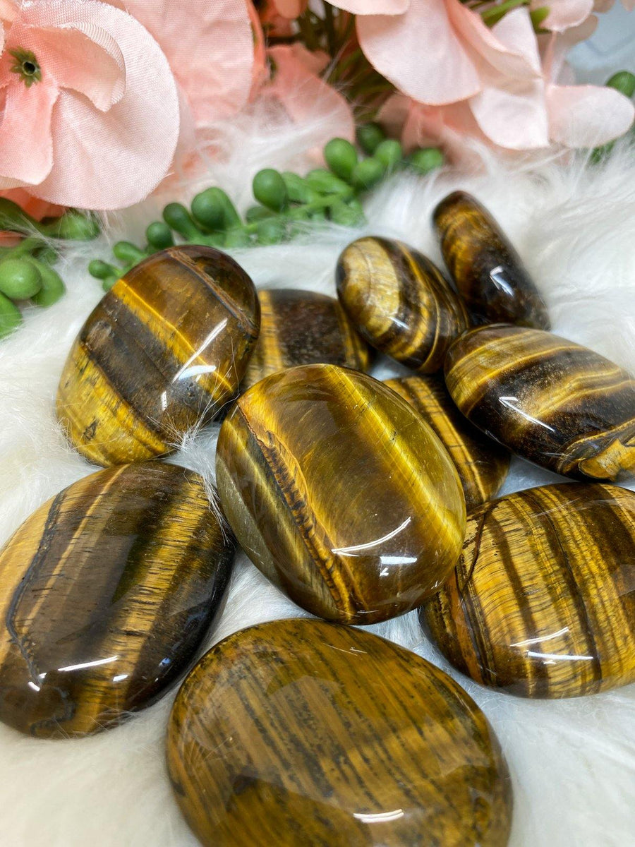 Yellow tiger eye clearance stone