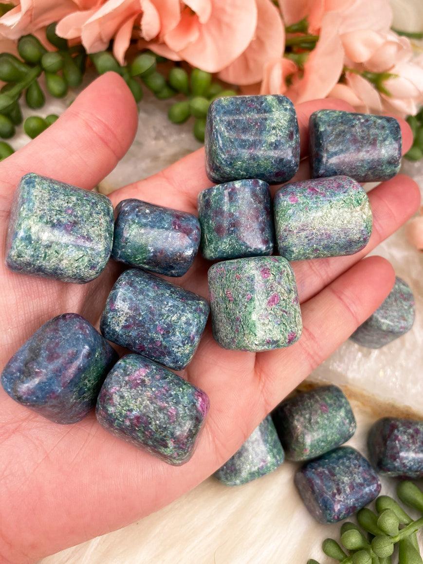 ruby-kyanite-fuchsite-tumble