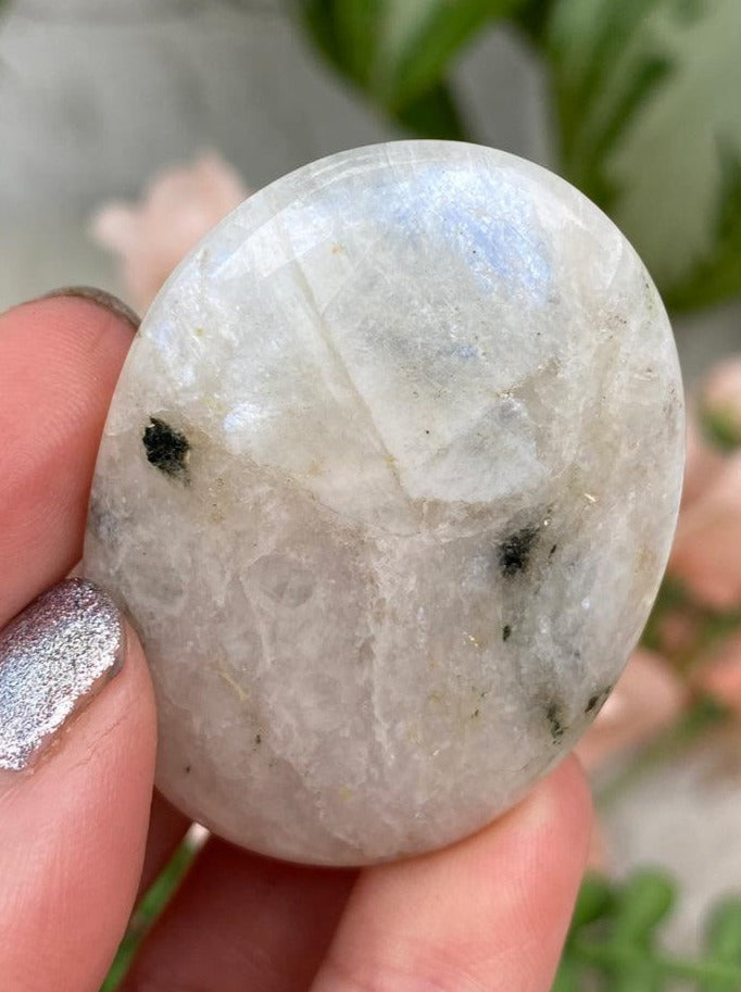 Silver Moonstone Pebbles