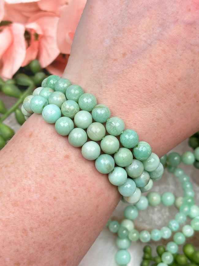 8mm-chrysoprase-bracelet