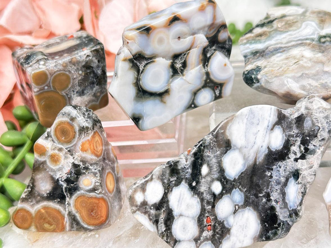 8th Vein Ocean Jasper Pieces