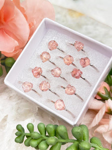 Contempo Crystals - 925-silver-rose-quartz-ring - Image 15