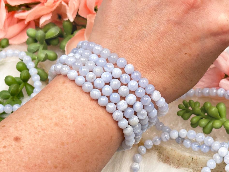Contempo Crystals - Blue Lace Agate Bracelets - Image 1