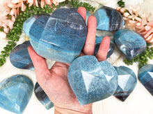 Load image into Gallery: Contempo Crystals - Geometric-Blue-Trolleite-Hearts - Image 1