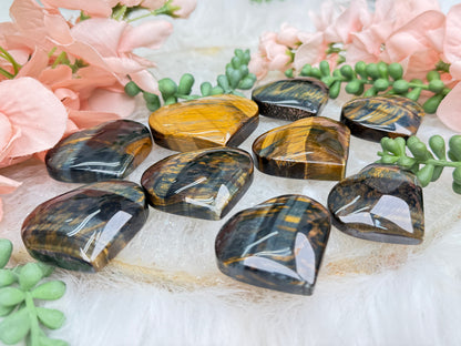 Tigers Eye Hearts