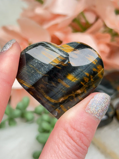 Tigers Eye Hearts