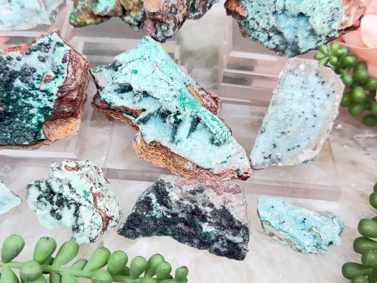 Sparkle Chrysocolla Malachite