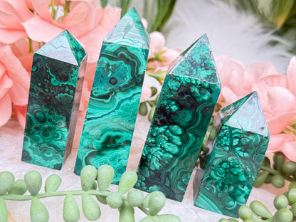 Malachite Obelisks