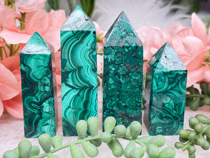 Malachite Obelisks