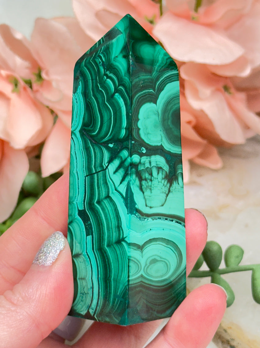Malachite Obelisks