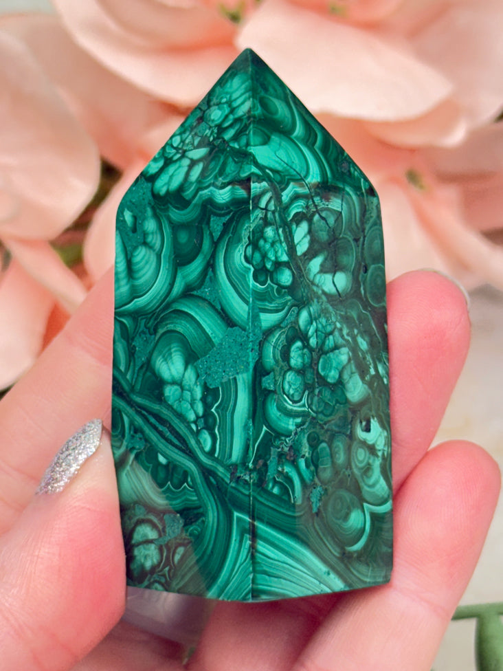 Malachite Obelisks