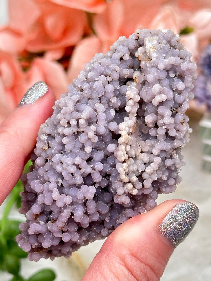 Purple Grape Agate Crystals