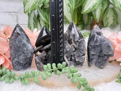 Black Sphalerite Flames