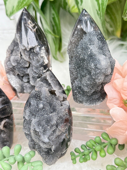 Black Sphalerite Flames