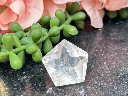 Small Clear Quartz Diamond