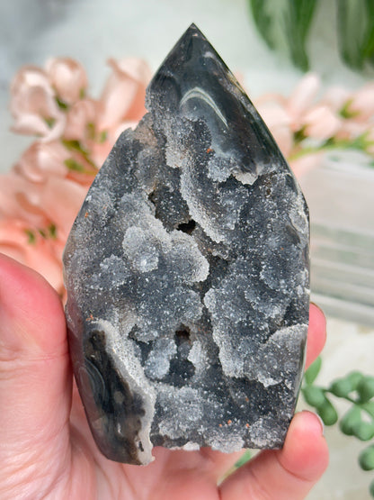 Black Sphalerite Flames