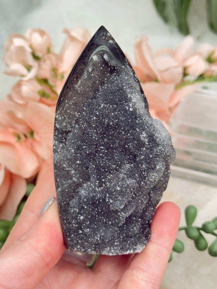 Black Sphalerite Flames