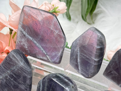 Pink Purple Labradorite