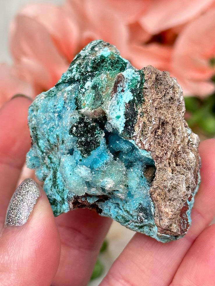 Druzy 2024 Chrysocolla & Malachite