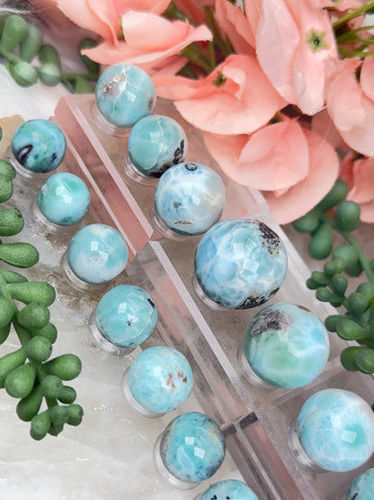 Larimar Mini Spheres