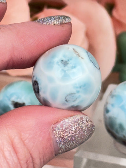 Larimar Mini Spheres