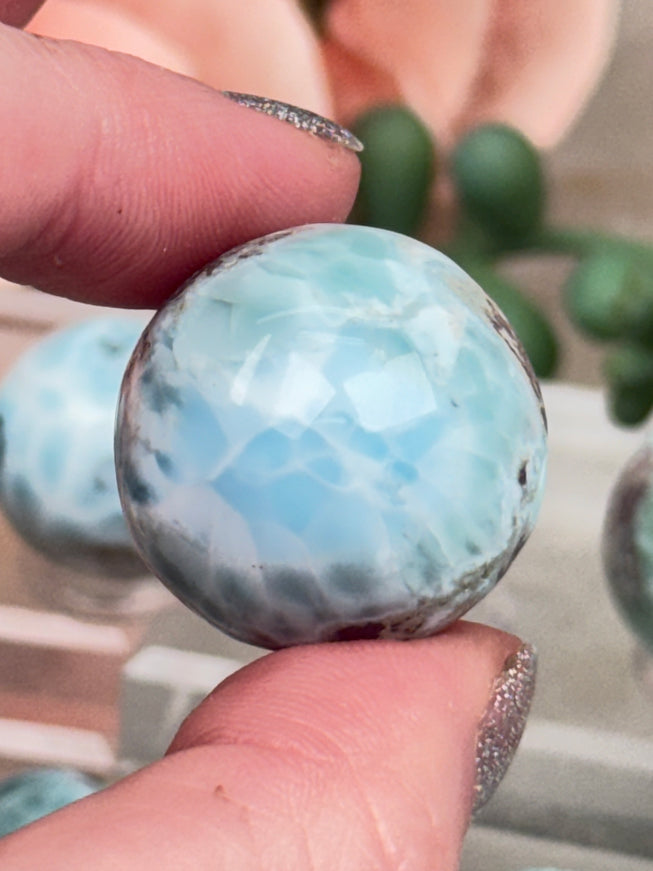 Larimar Mini Spheres