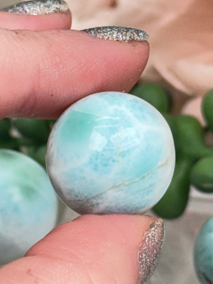 Larimar Mini Spheres