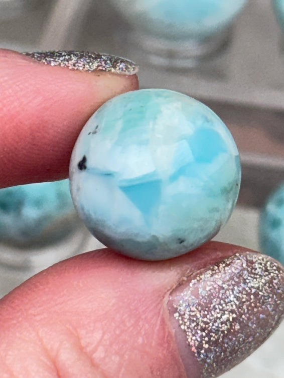 Larimar Mini Spheres