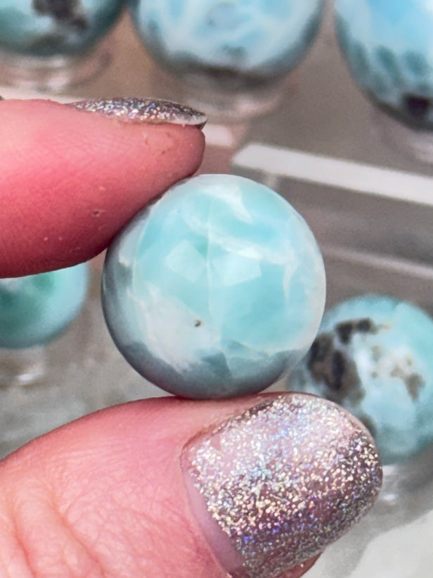 Larimar Mini Spheres