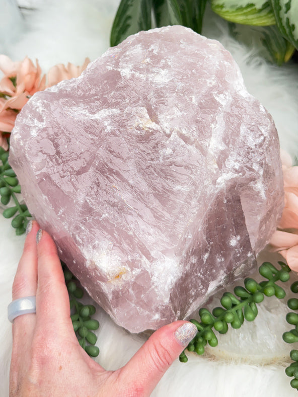 Raw Rose Quartz