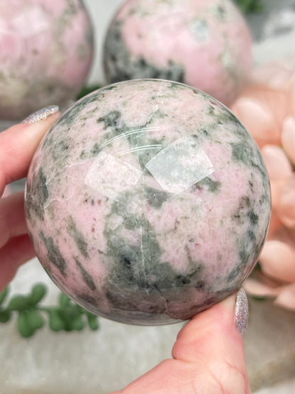 Pink Opal Spheres