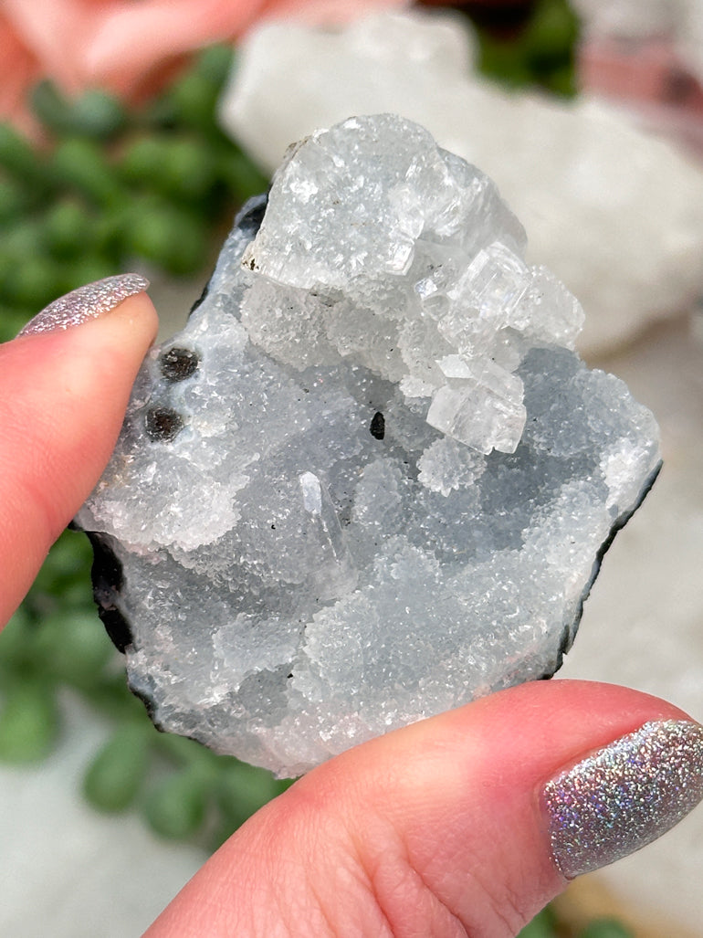 Small Gray & White Chalcedony