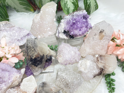 Quartz & Amethyst Calcite